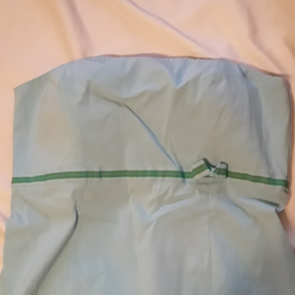 Express Blue Strapless Dress Size 10 - Picture 2 of 7